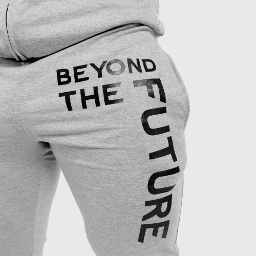 Pantaloni de trening pentru bărbați Slim Fit Beyond the Future, gri
