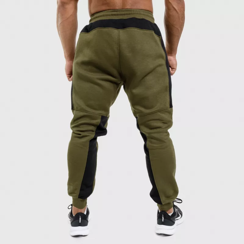 Pantaloni de trening Jogger Iron Aesthetics Element, verde armată-3