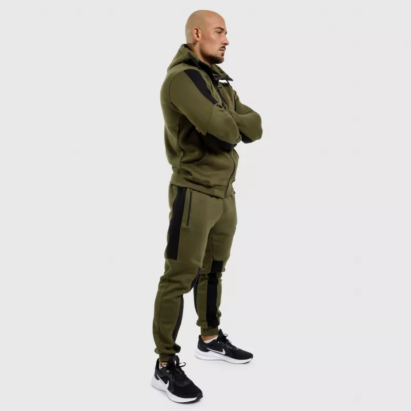 Pantaloni de trening Jogger Iron Aesthetics Element, verde armată-8