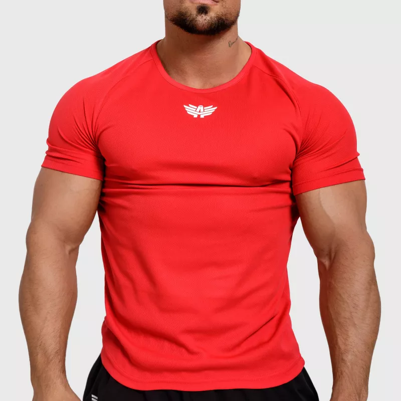 Tricou funcțional pentru bărbați Iron Aesthetics Performance, roșu-1