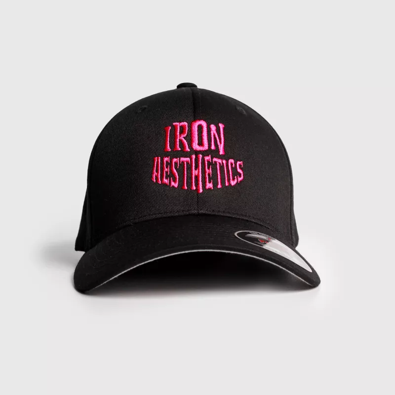 Șapca Iron Aesthetics Groove, black&pink-1