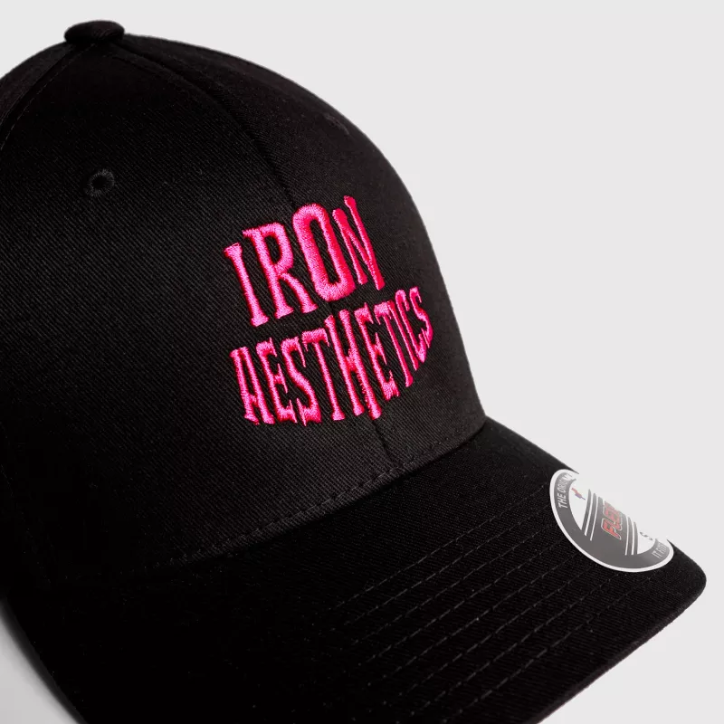 Șapca Iron Aesthetics Groove, black&pink-7