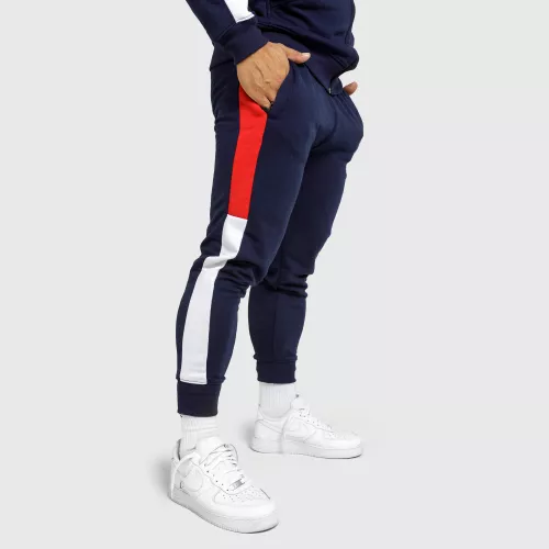 Pantaloni pentru bărbați Iron Aesthetics Tricolora, navy
