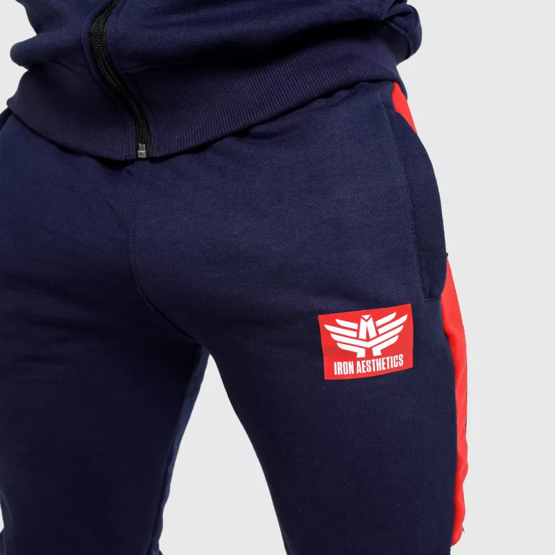 Pantaloni pentru bărbați Iron Aesthetics Tricolora, navy-6
