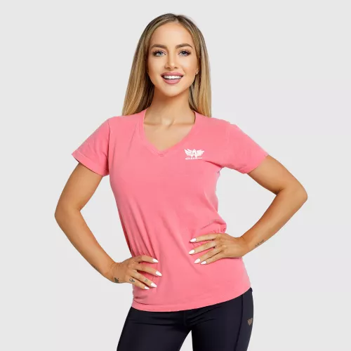 Tricou sport pentru femei Iron Aesthetics V-Lady, roz
