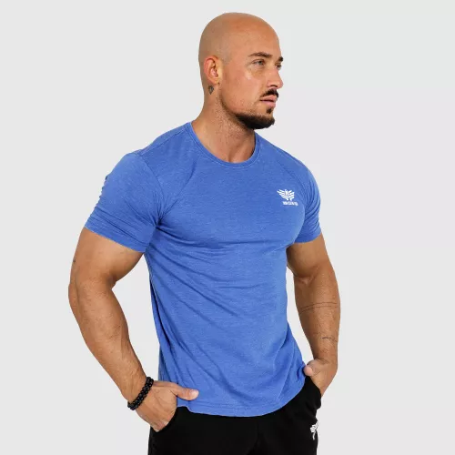 Tricou sport pentru bărbați Iron Aesthetics Washed, albastru