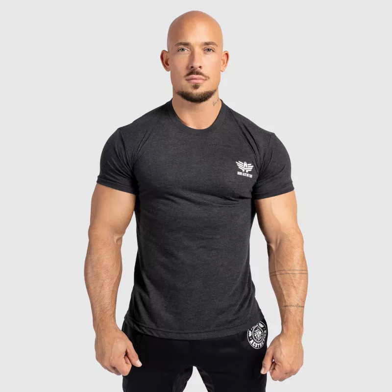 Tricou sport pentru bărbați Iron Aesthetics Tri-Blend, negru-2