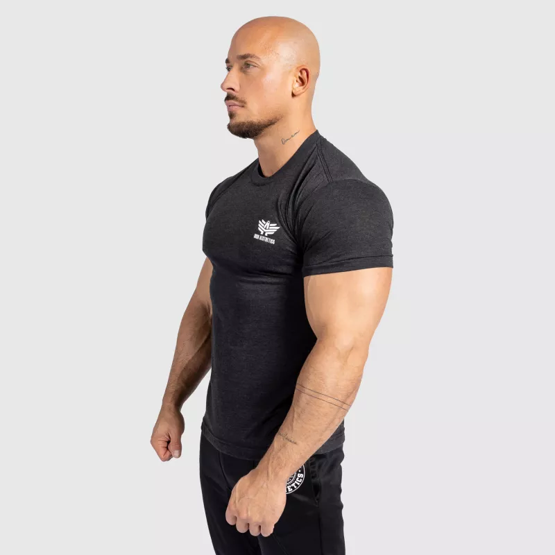 Tricou sport pentru bărbați Iron Aesthetics Tri-Blend, negru-3