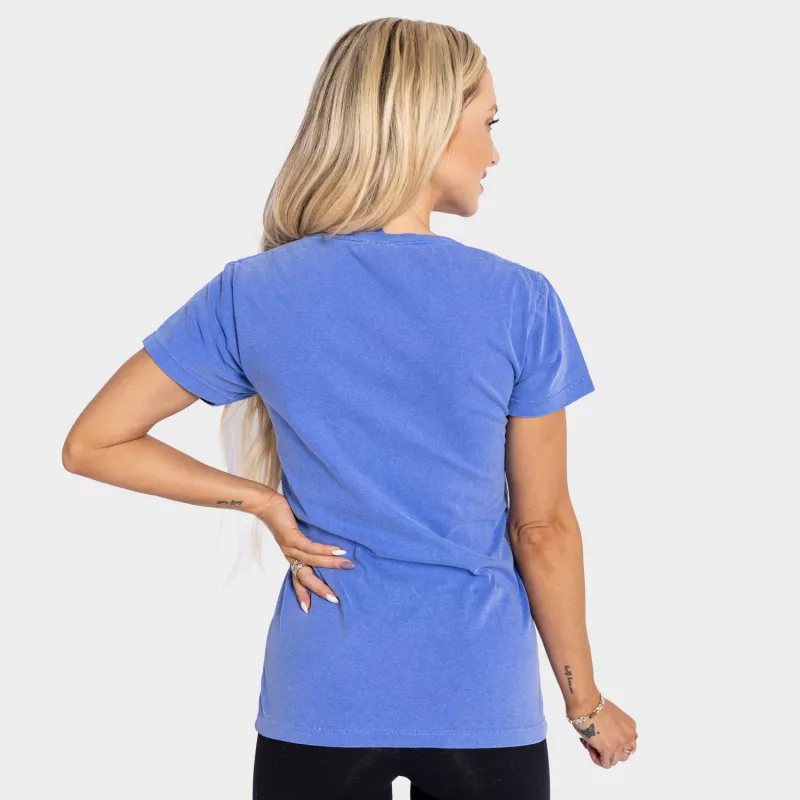 Tricou sport pentru femei Aesthetics V-Lady, albastru-5