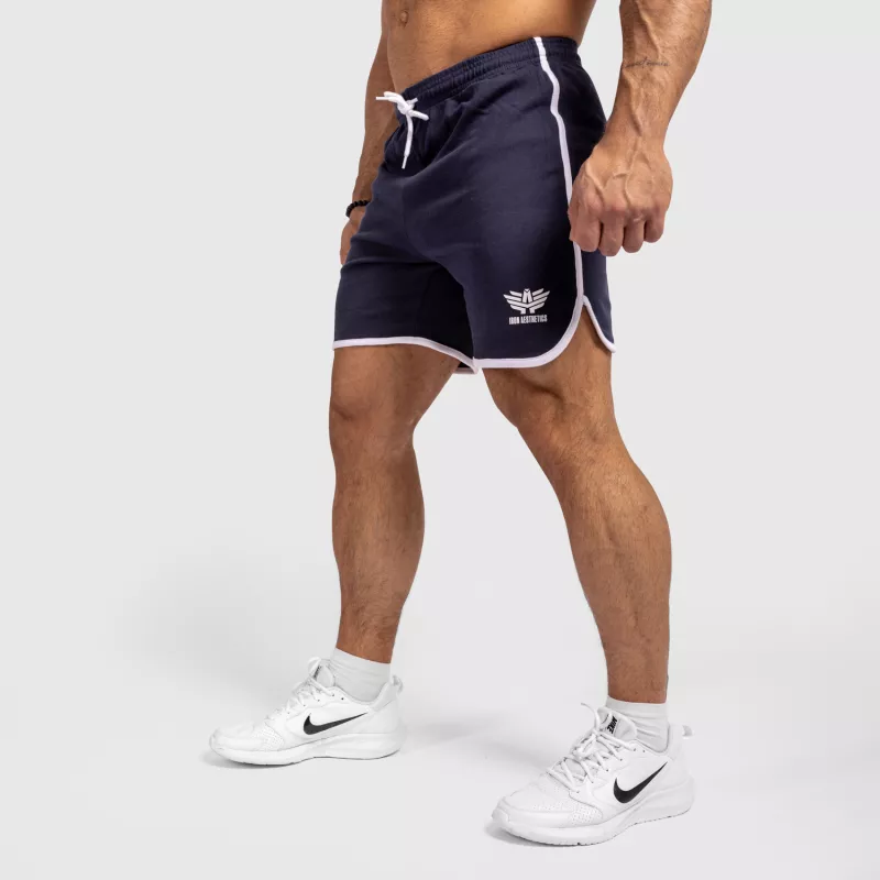 Pantaloni scurți sport pentru bărbați Iron Aesthetics Elite, navy-1