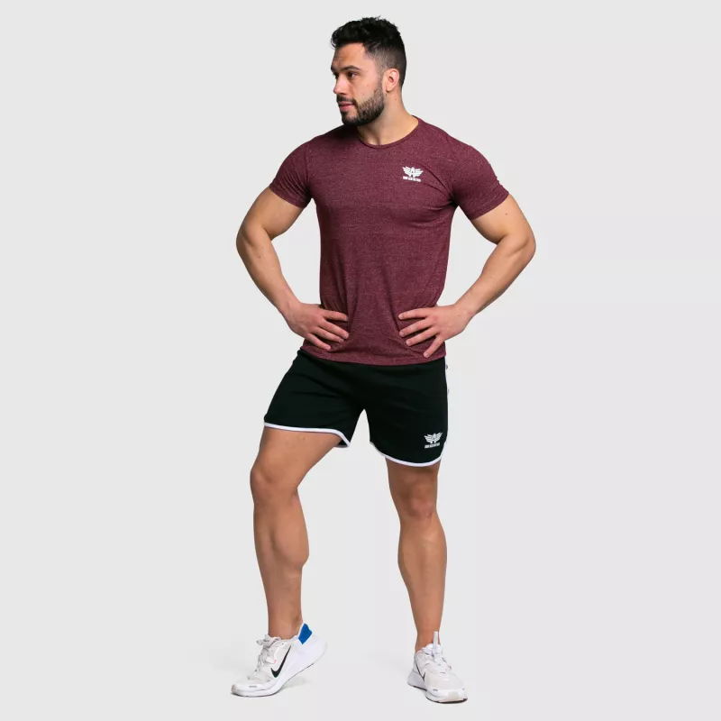 Tricou sport pentru bărbați Iron Aesthetics Regenerate, vișiniu-6