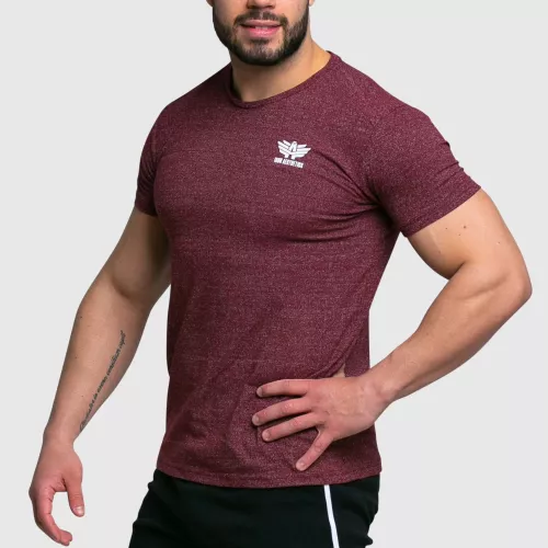 Tricou sport pentru bărbați Iron Aesthetics Regenerate, vișiniu