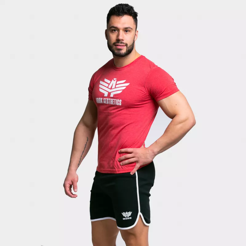 Tricou sport pentru bărbați Iron Aesthetics Fitsy, roșu-6