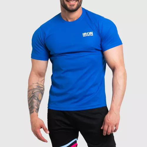 Tricou funcțional pentru bărbați Iron Aesthetics Super Cool, albastru