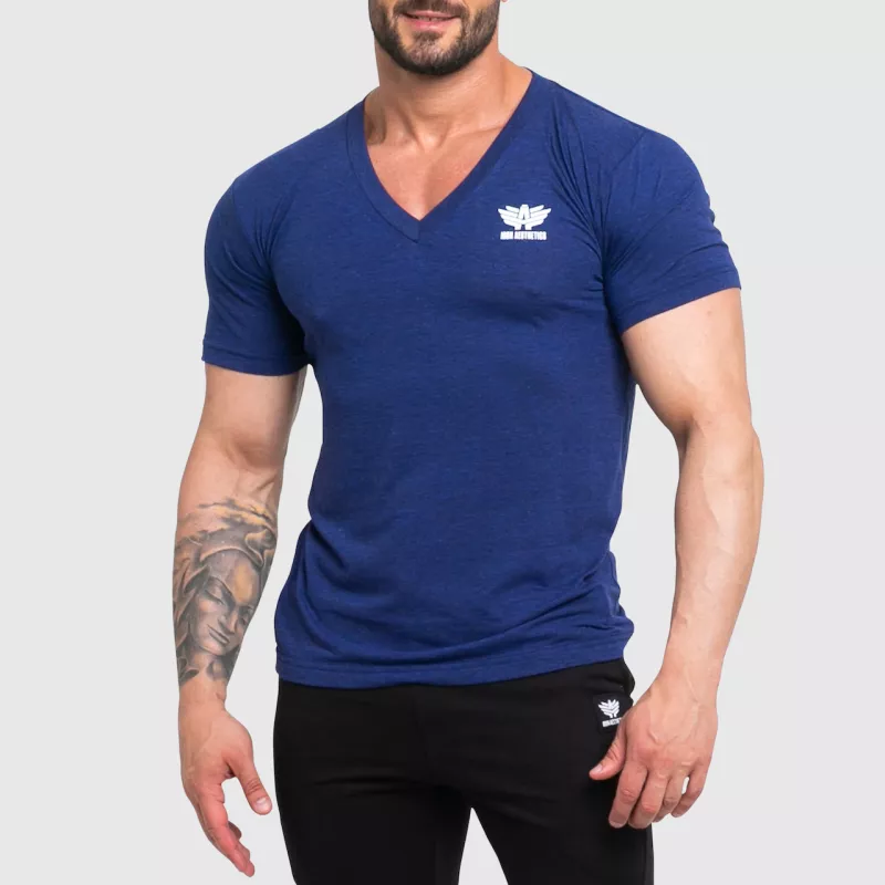 Tricou pentru bărbați Iron Aesthetics Chest, albastru-1