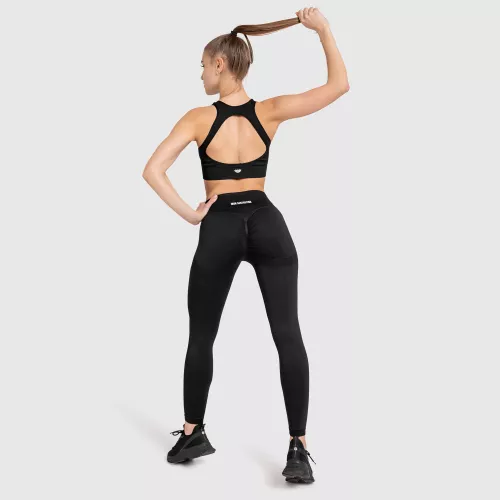 Set fitness fără cusături Iron Aesthetics Seamless Butt, negru