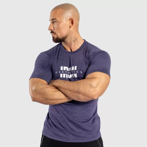 Tricou sport bărbați Iron Aesthetics Stroke, violet