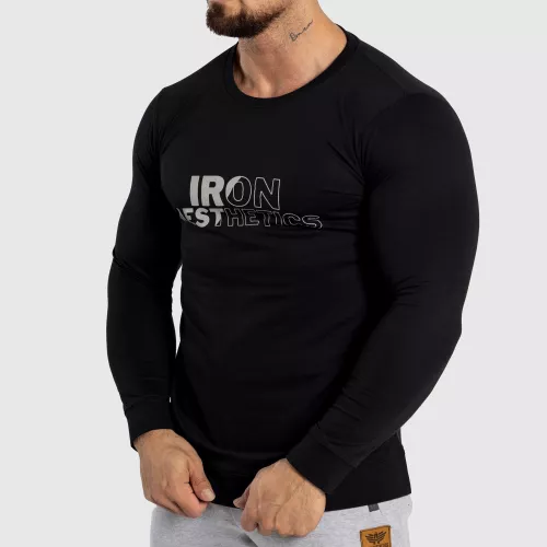 Hanorac pentru bărbați Iron Aesthetics Section, negru