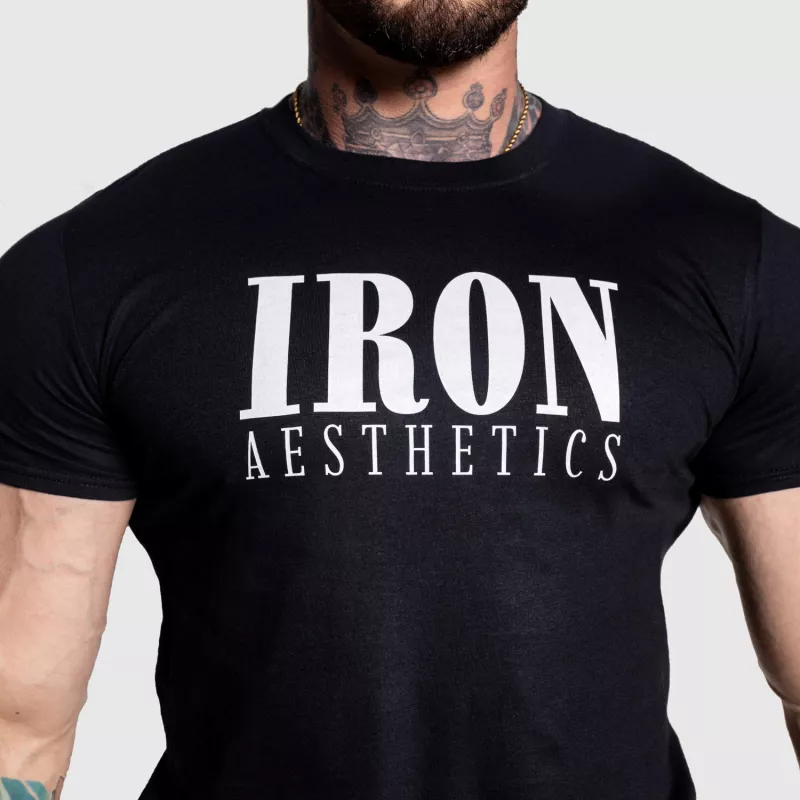 Tricou sport pentru bărbați Iron Aesthetics Urban, negru-2