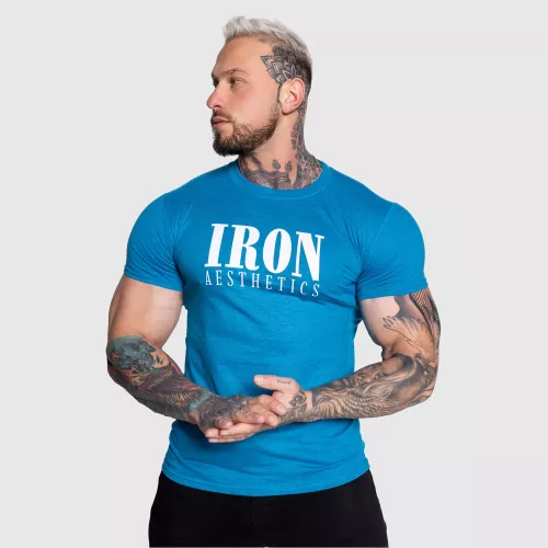 Tricou sport pentru bărbați Iron Aesthetics Urban, albastru