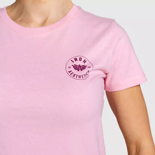 Tricou damă Iron Aesthetics Loop, roz