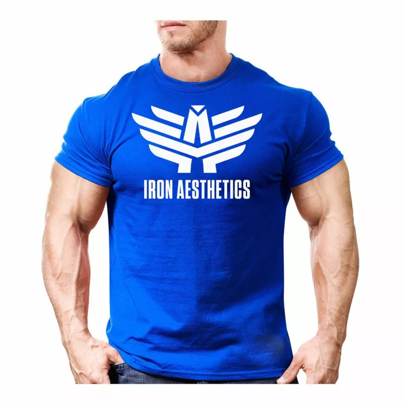 Tricou Ultrasoft Iron Aesthetics, albastru-1