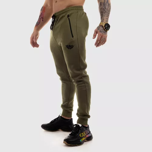 Pantaloni de trening Jogger Iron Aesthetics Round, verzi