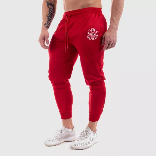 Pantaloni de trening Jogger Iron Aesthetics Circle Star, roșii