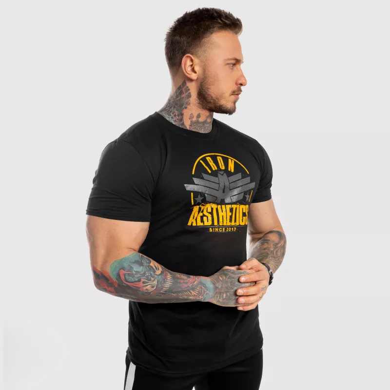 Tricou fitness pentru bărbați Iron Aesthetics Force, negru-9