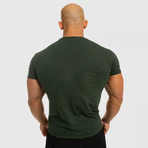 Tricou fitness pentru bărbați Iron Aesthetics Be Stronger, verde