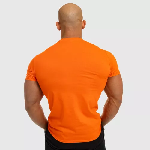 Tricou fitness pentru bărbați Iron Aesthetics Be Stronger, portocaliu