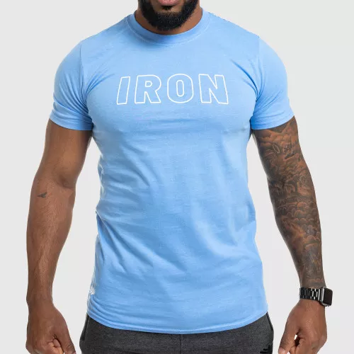 Tricou fitness pentru bărbați IRON, albastru