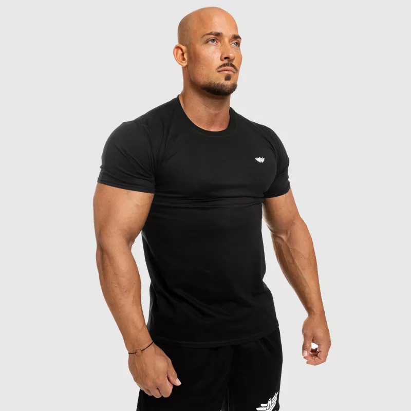 Tricou fitness pentru bărbați Iron Aesthetics Standard, negru-8