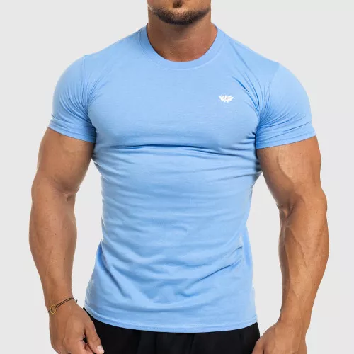 Tricou fitness pentru bărbați Iron Aesthetics Standard, albastru