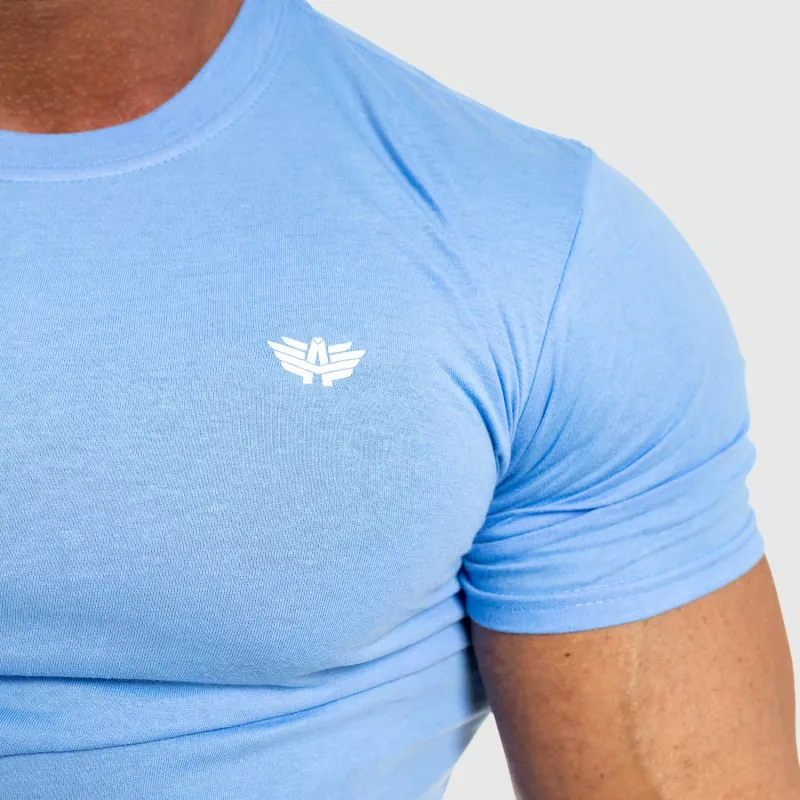Tricou fitness pentru bărbați Iron Aesthetics Standard, albastru-3