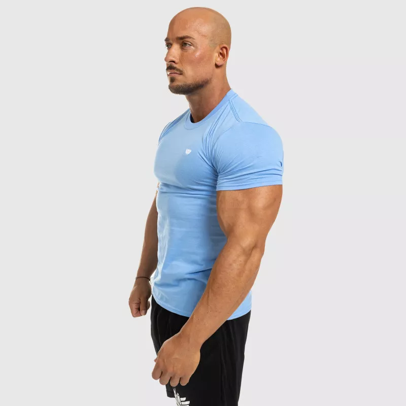 Tricou fitness pentru bărbați Iron Aesthetics Standard, albastru-7