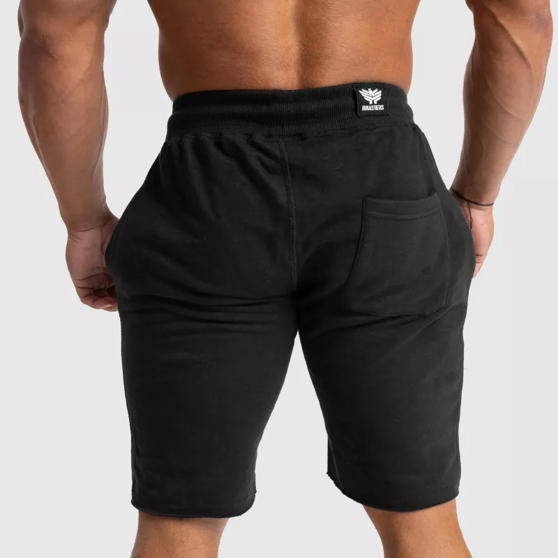 Pantaloni scurți de trening pentru bărbați Iron Aesthetics Force, negrii-2