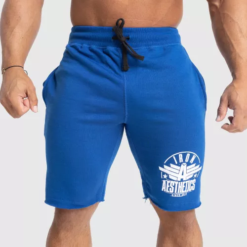 Pantaloni scurți de trening pentru bărbați Iron Aesthetics Force, albaștrii