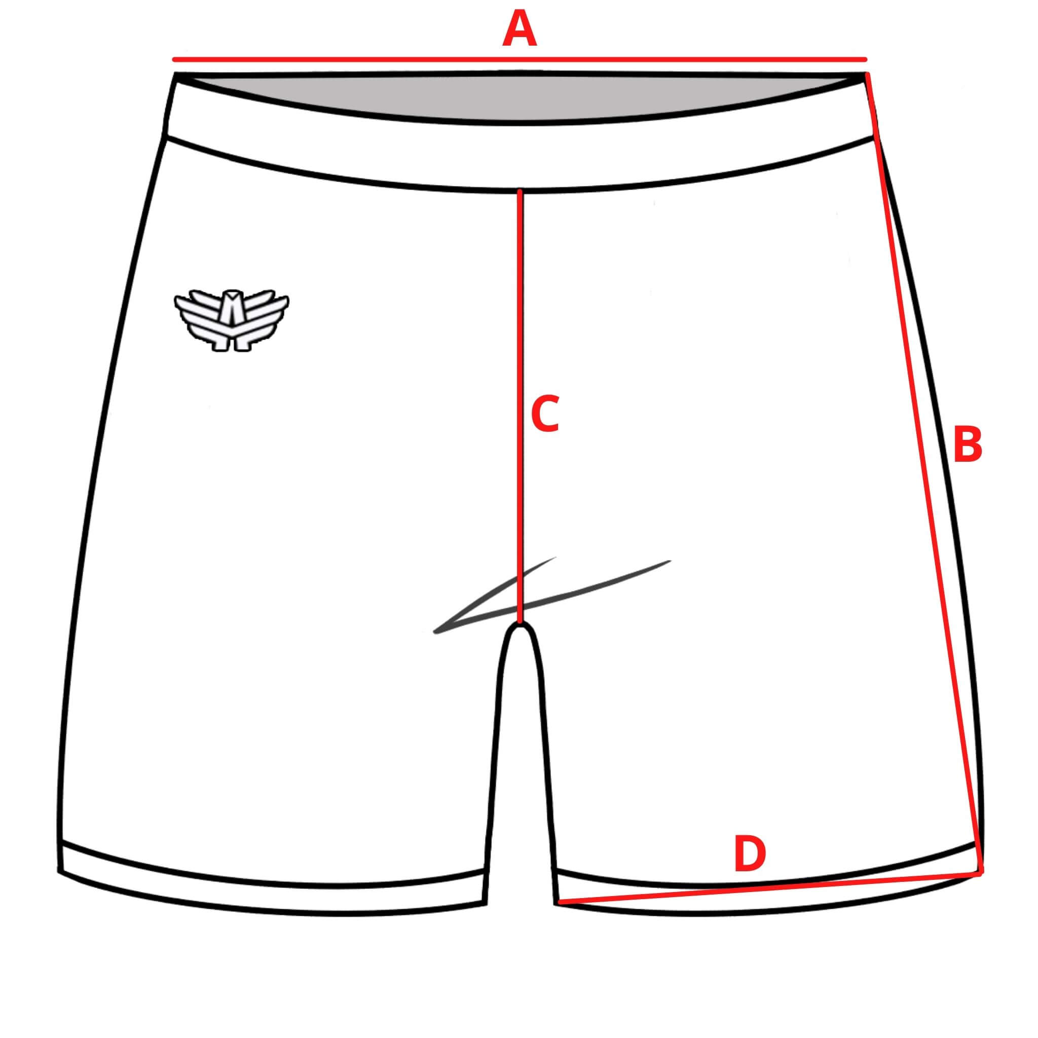 Dimensiunile pantalonilor scurți
