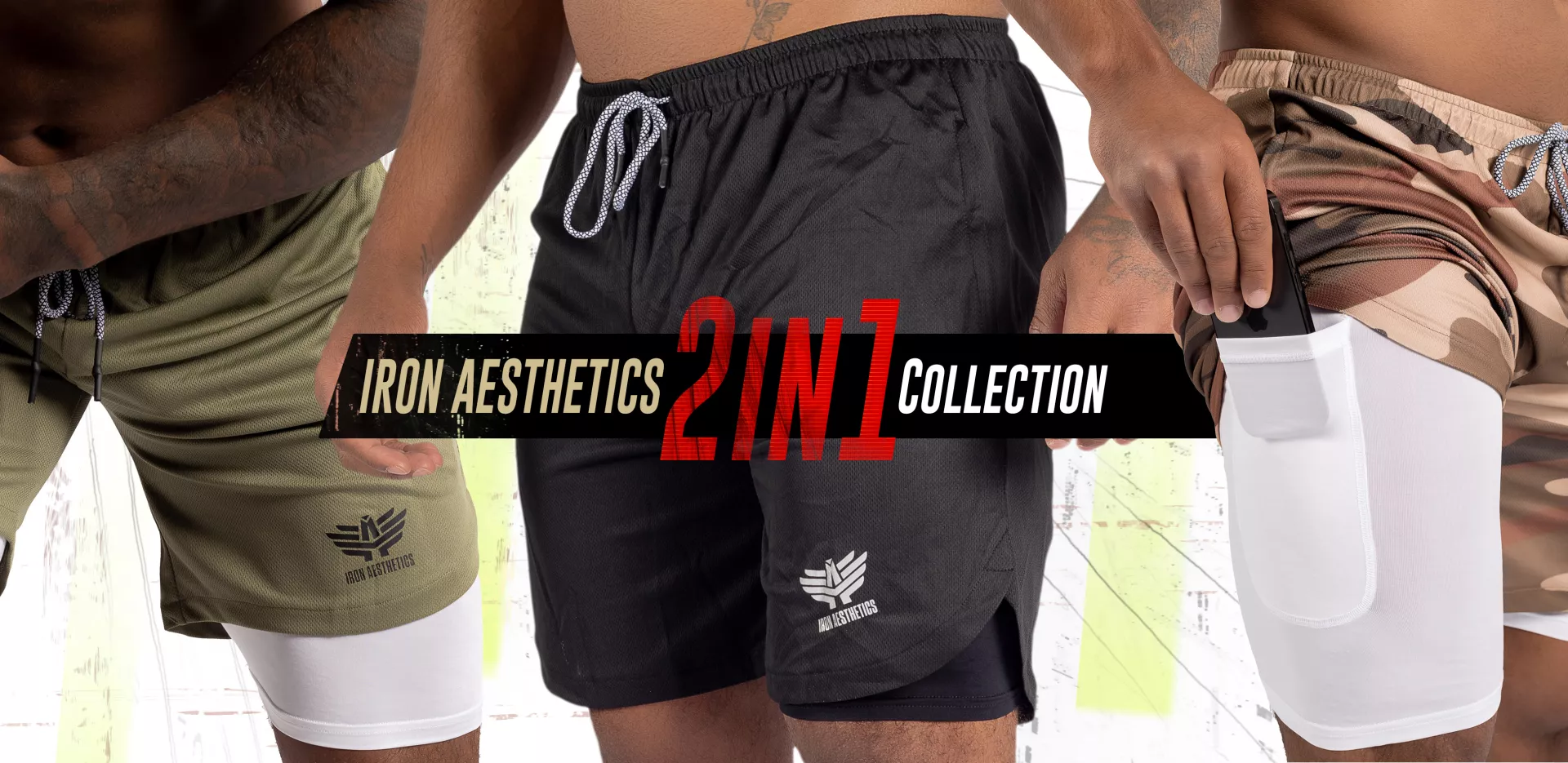 Iron Aesthetics 2in1 Shorts